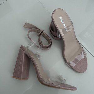 NEW NEVER WORN Public Desire Heels